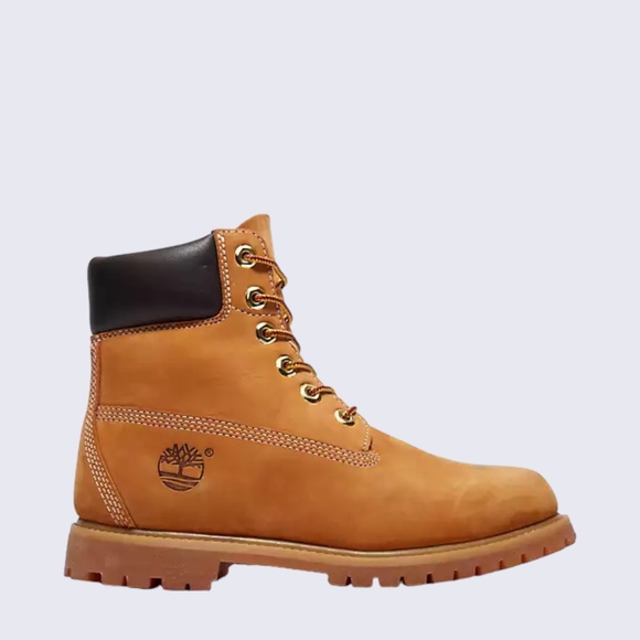Timberland Women's Premium 6" Waterproof Boot, In Wheat Nubuck. - Picture 1 of 5